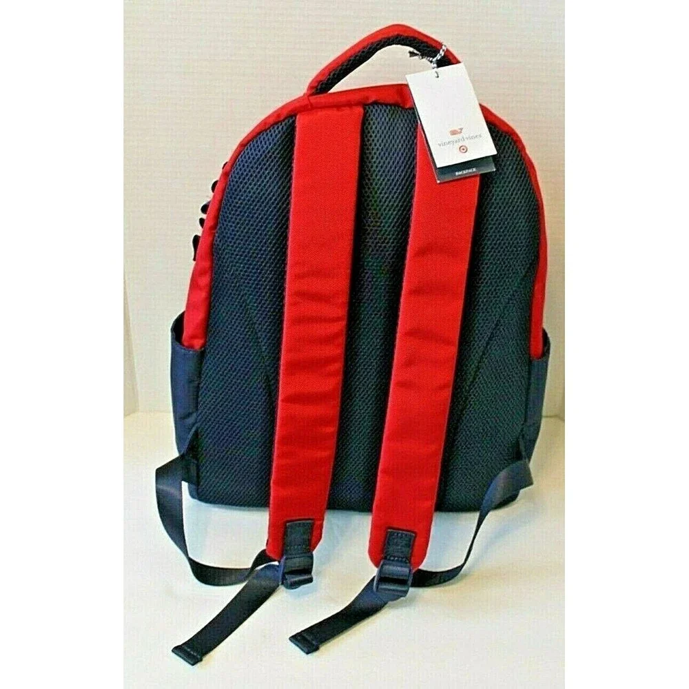 Vineyard Vines Backpack NWT Large Red Blue Limited Edition Made For Target